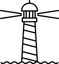 Lighthouse On Vinyl Svg File, Free Vectors File